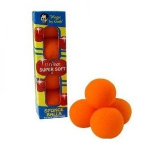 bolas de esponja naranja