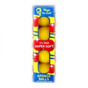 BOLAS DE ESPONJAS AMARILLAS