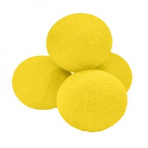 BOLAS ESPONJAS AMARILLAS 6CM