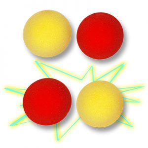BOLA DE ESPONJA CAMBIO COLOR