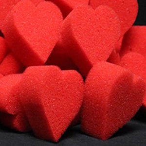 CORAZONES DE ESPONJA