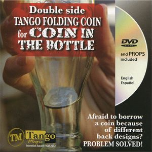 MONEDA EN LA BOTELLA DOBLE CARA