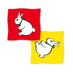 PAÑUELO PATO-CONEJO